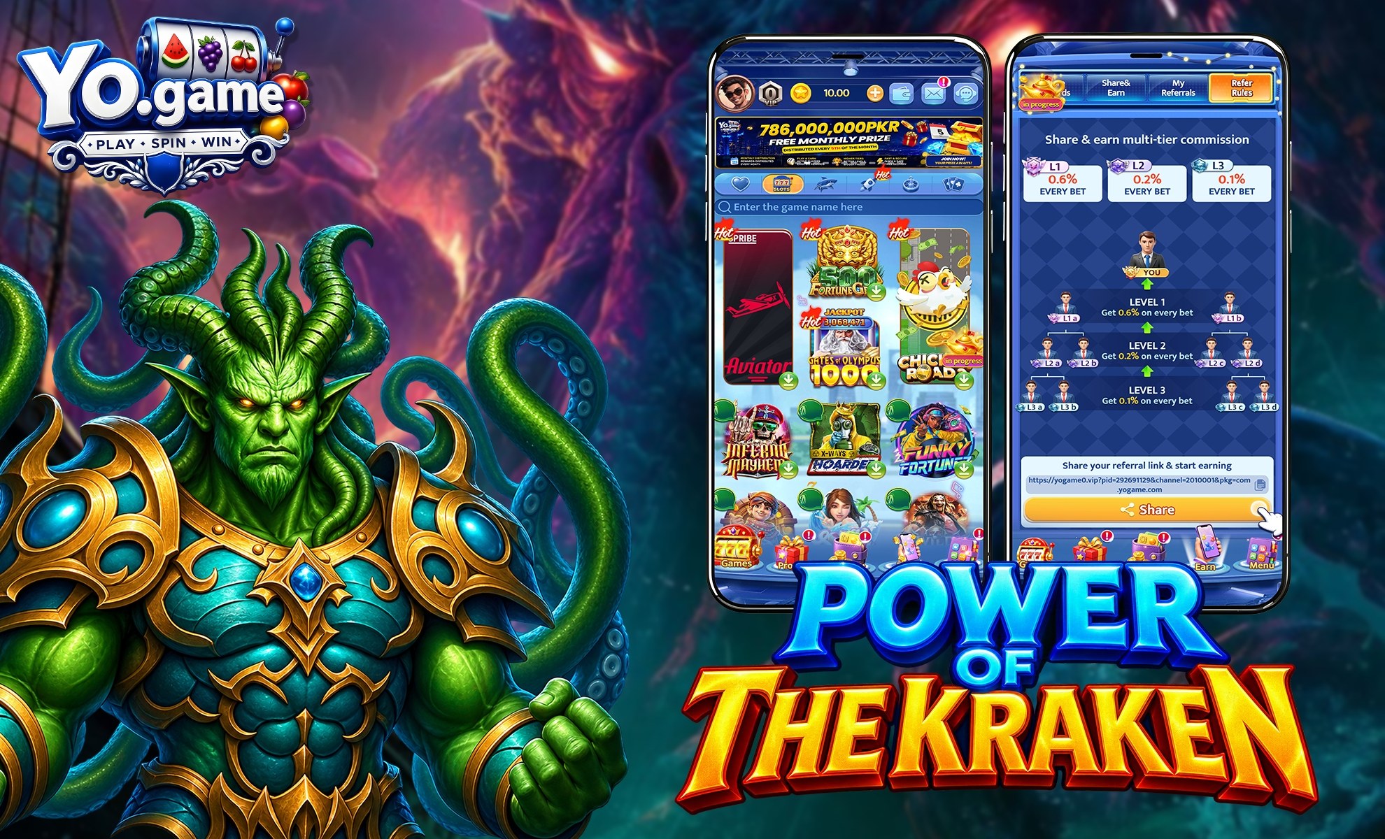 YoGame PKR exit rules offline note